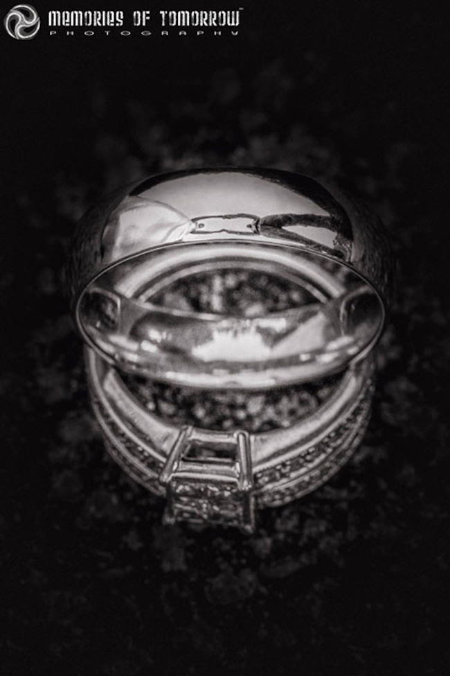 幸福魔戒的真實故事！閃耀光芒的環形婚紗照