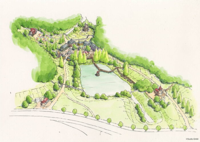 吉卜力主題樂園 LOGO 搶先釋出!煤炭精靈、蘑菇與樹枝等出自《龍貓》、《神隱少女》的元素貫徹宮崎駿風格