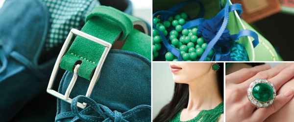 PANTONE®官方公布2013年度代表色：「Emerald」