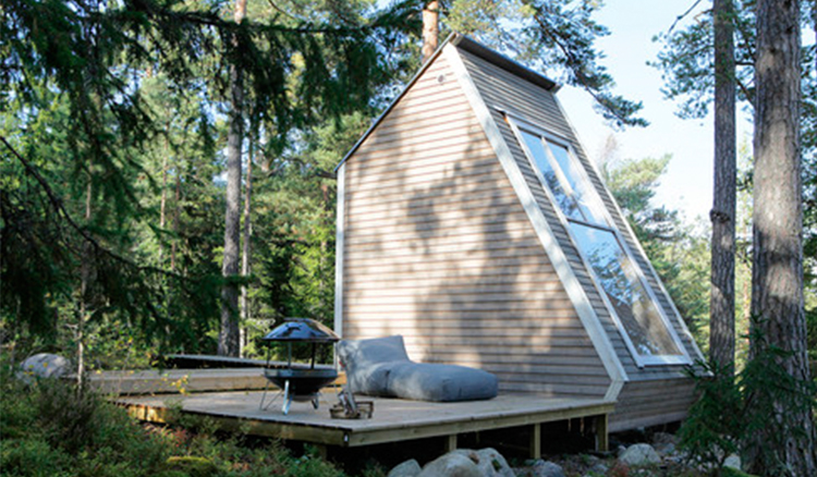 在芬蘭，夠迷你的房子就能隨處建造！來芬蘭森林裡打造專屬的環保小窩吧！