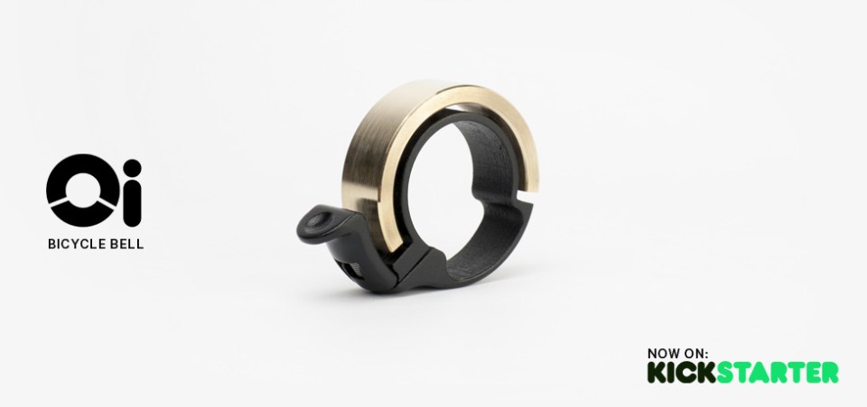 與龍頭合為一體，Oi 許單車一個更為優雅的聲響