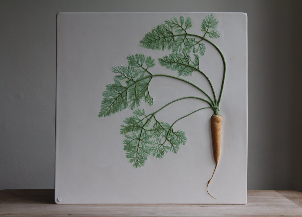 不朽的春光！「植物化石」出土成瓷磚啦～