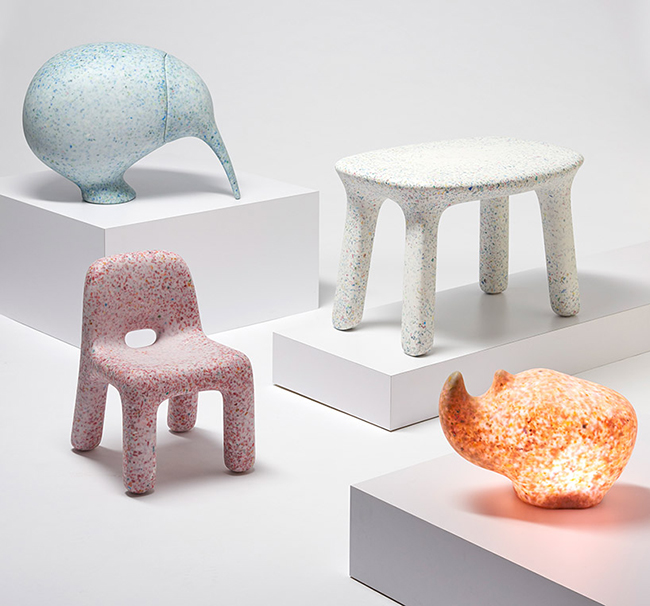 廢棄塑膠玩具轉生可回收家具，環保從「小」開始做起