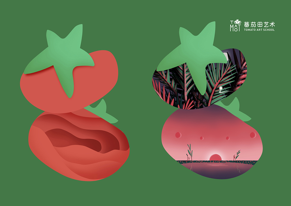 由白輻射影像操刀！兒童教育品牌「蕃茄田藝術」識別系統全面升級，打造全新 Logo、動畫影片與實體空間