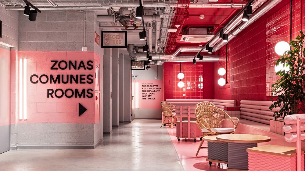 絕美學生宿舍！西班牙繽紛大學宿舍公寓宛如走進質感設計旅館