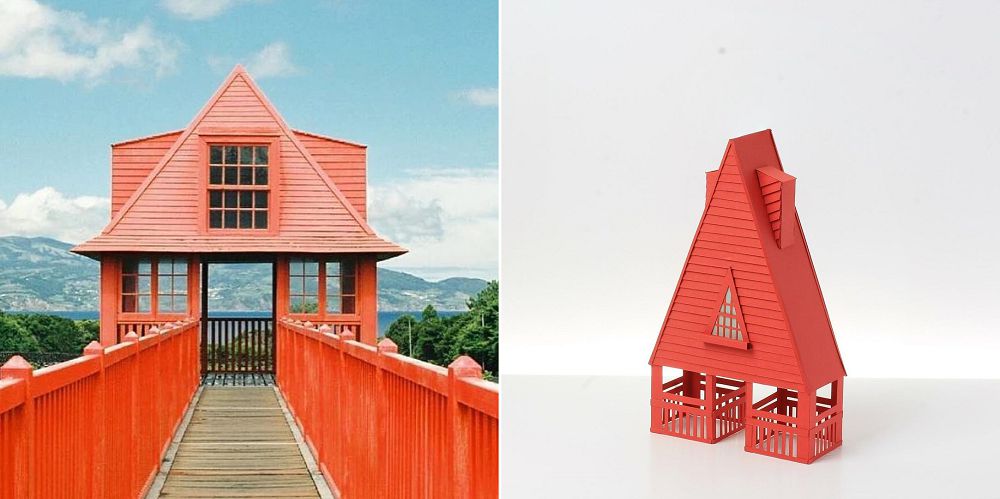 英文字母變身建築紙雕！英國藝術家Mel Edwards巧手下充滿魏斯安德森風格的紙創作