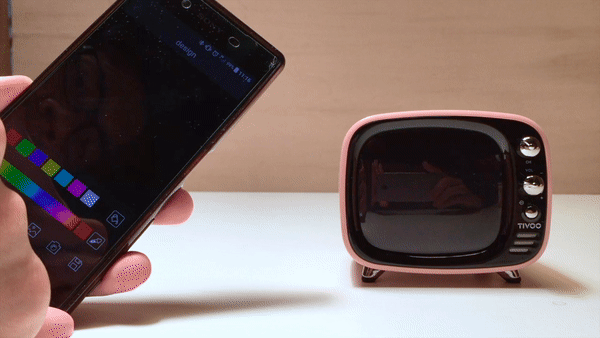不只復古電視機造型,更給你聲光效果與創作全樂趣-「Tivoo 智慧復古電視藍牙喇叭」
