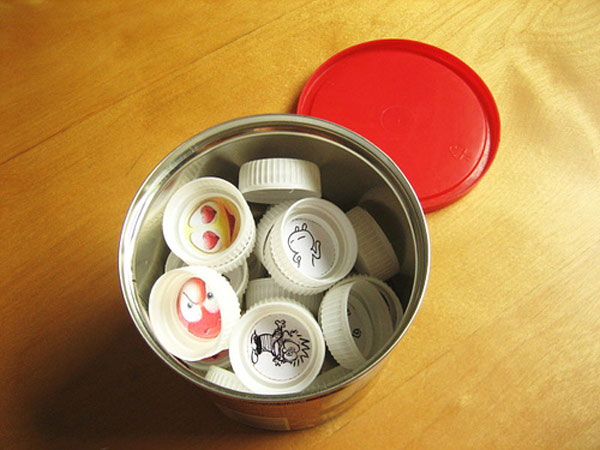 [DIY ok]用瓶蓋訓練小朋友的記憶力