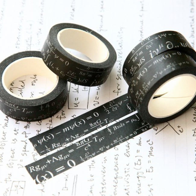 封印、社畜、心電圖、道路圖！超狂的紙膠帶卻好好玩 