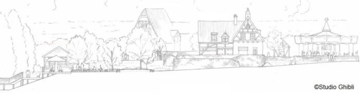 吉卜力主題樂園 LOGO 搶先釋出!煤炭精靈、蘑菇與樹枝等出自《龍貓》、《神隱少女》的元素貫徹宮崎駿風格