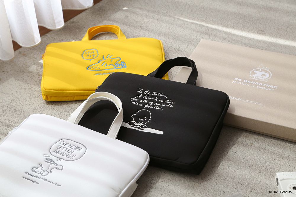 經典茄芷袋紅、綠、藍 Pinkoi x SNOOPY 史努比聯名!台味平安符、日曆和熱炒玻璃杯的台式日常