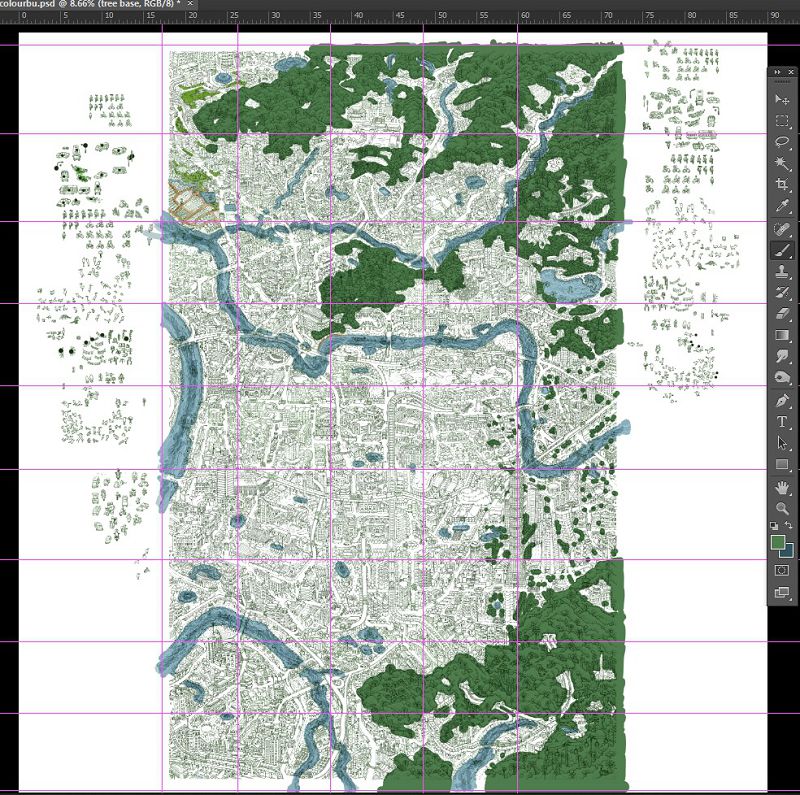 英國插畫家Tom Parker繪出《台北地圖》！專訪穿梭台北城市風景的異鄉追夢人