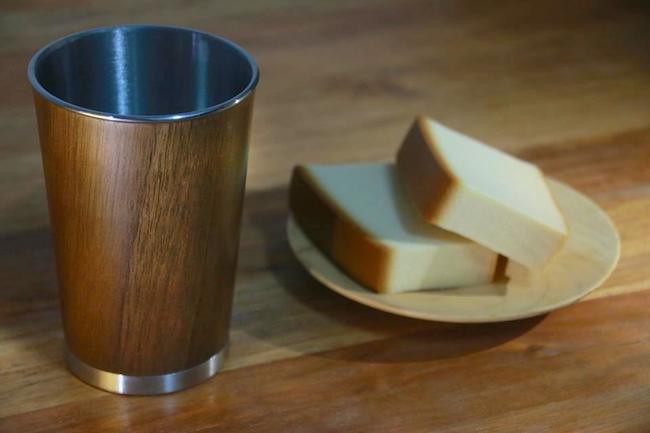 【生活玩物】三分剛剛好，木頭與金屬交疊成質感杯具－「汋飲杯」