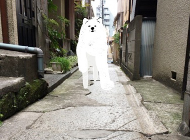 召喚「年賀犬」現身！萌感魅力的 2018 AR 賀年卡