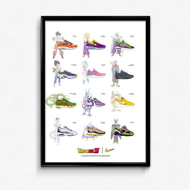 拜託實體化吧!Nike x 七龍珠的球鞋模擬之作