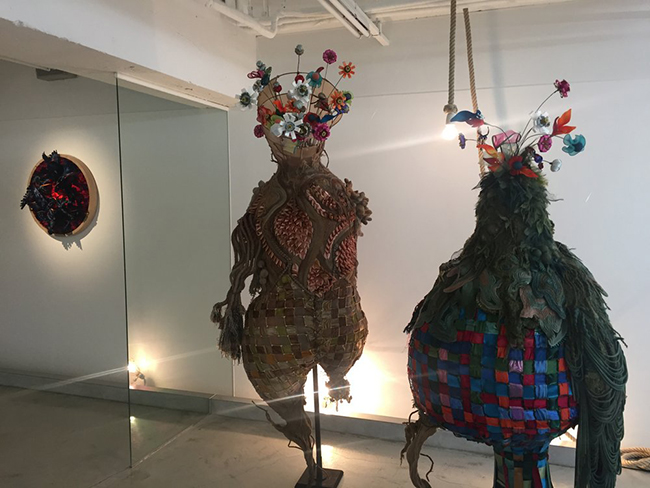 炫目的裝飾美學！日本緞帶神手動植物展