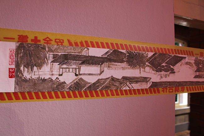 臺北美術獎首獎 王煜松《花蓮白燈塔》海中寫生歷史遺跡