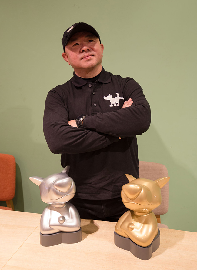 「我在做的，是一種純真度」 黃柏仁狗狗雕塑簡單不簡單