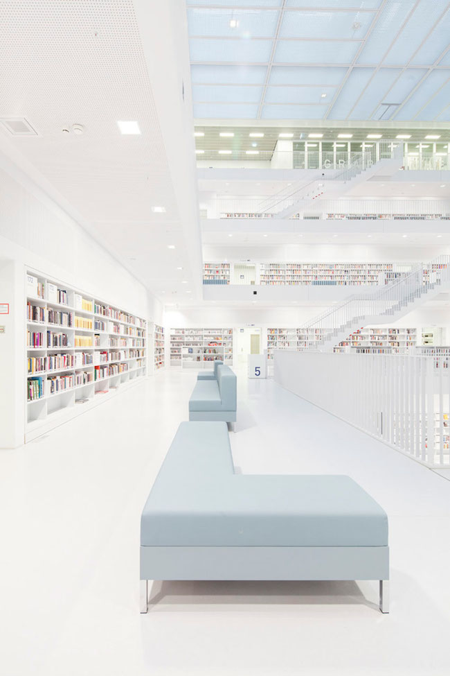 極淨之美 德國斯圖加特圖書館