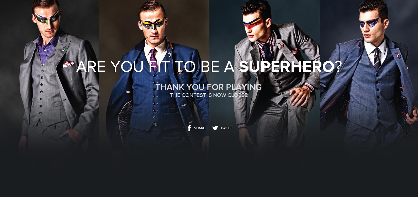 超級英雄西裝讓你走起路來都有風！