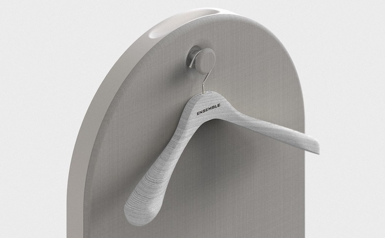 是全身鏡也是燙衣板！還內建熨斗？超節省居家空間概念設計 ENSEMBLE