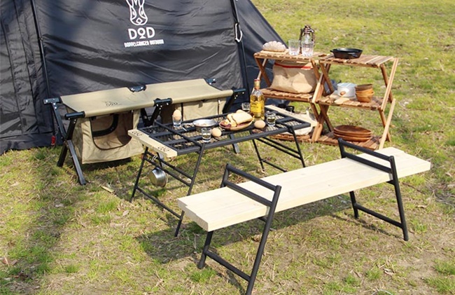 萬用露營桌 TEQUILA TABLE 給你滿滿的野外用餐平台！