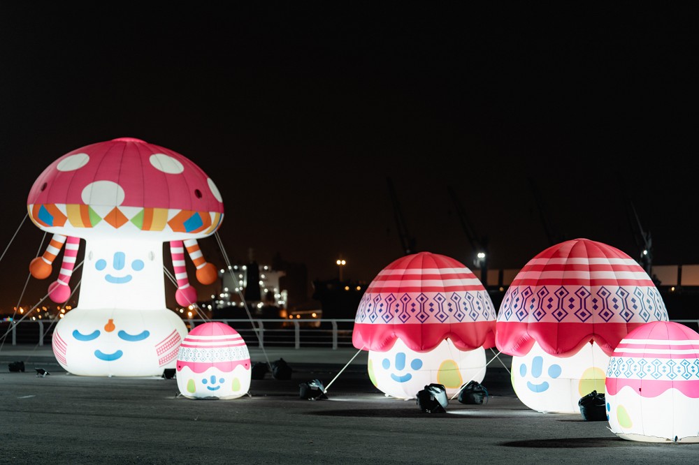 高雄「冬日遊樂園」充氣藝術裝置展！《療癒森林》集結5組藝術家可愛創作