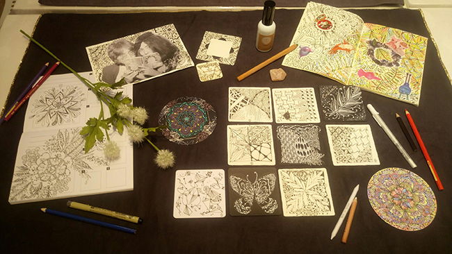 四堂課繪畫靜心全紀錄：失控也沒關係－禪繞畫教會我的事