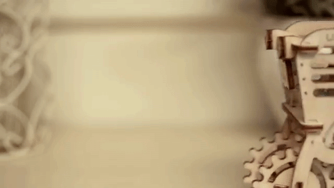 【DIY OK】UGEARS 木製機械玩具,看著親手組裝的齒輪運轉就是爽快!