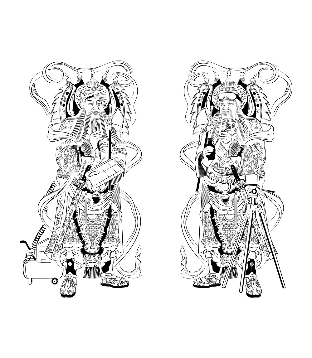 台中「續舊式-2023彩繪修護特展」!集結匠人彩繪修護工藝、廟宇門神美學等亮點