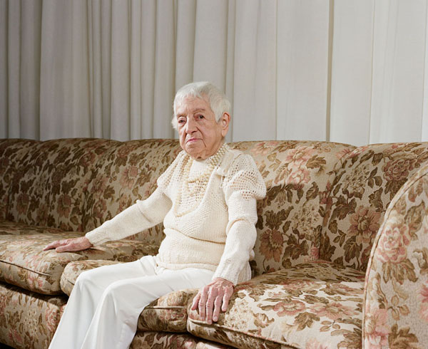 活了超過一世紀,面容平靜的人瑞攝影集