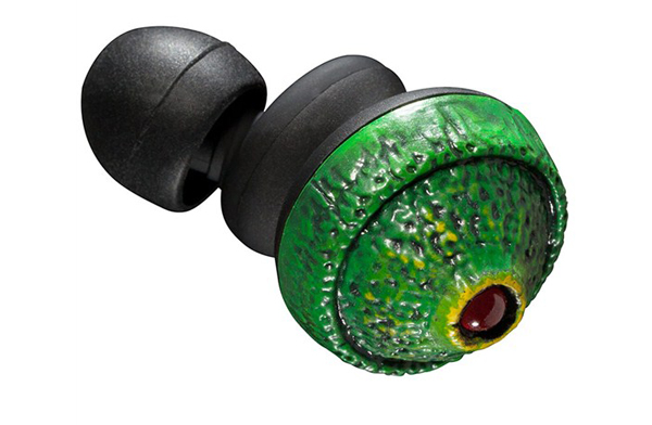 小姐你的耳朵裡有蛇！！！有夠擬真的蛇頭造型耳機