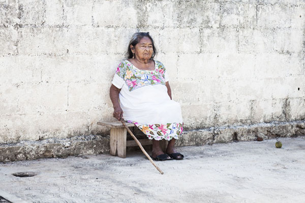 活了超過一世紀,面容平靜的人瑞攝影集