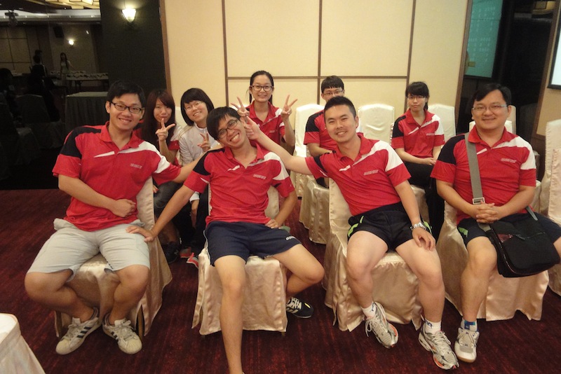 「綠圈圈 夏日藝術祭」爸爸節趣味三人桌球賽