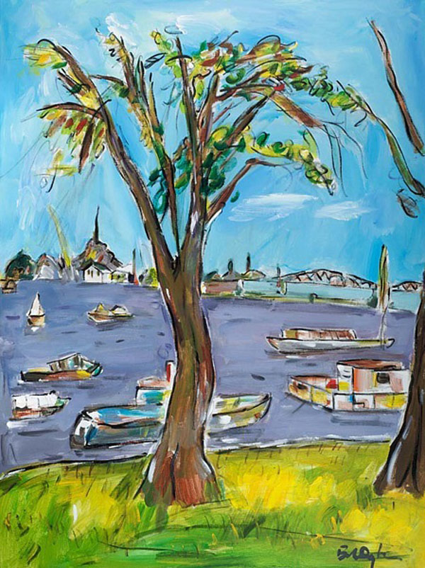 看不出來如此有藝術天份…，名人與他們的繪畫作品