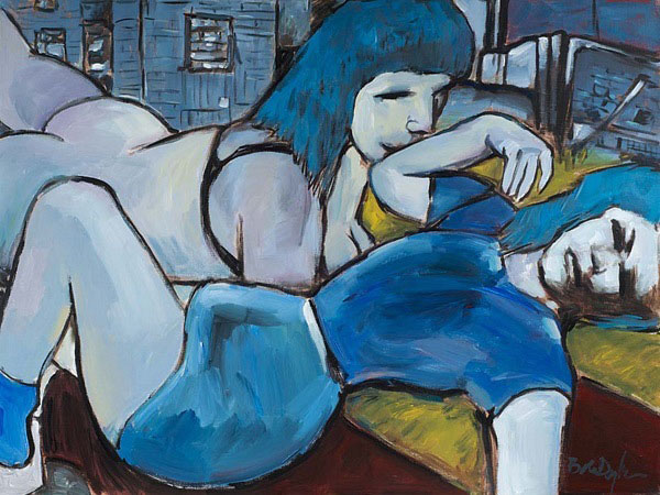 看不出來如此有藝術天份…，名人與他們的繪畫作品