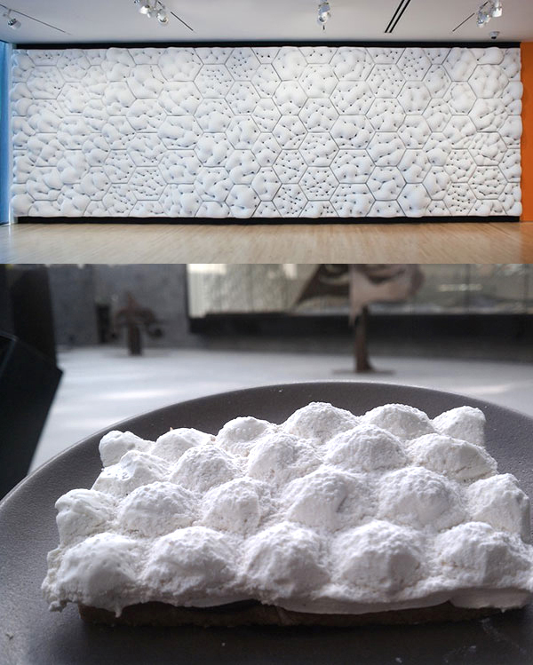 向當代藝術致敬，視覺味覺雙重享受的甜點藝術