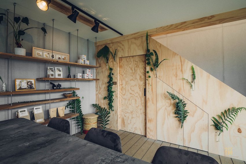 嘉義「山角鐵茶屋」風格茶室空間！享受樟樹湖雲霧繚繞美景