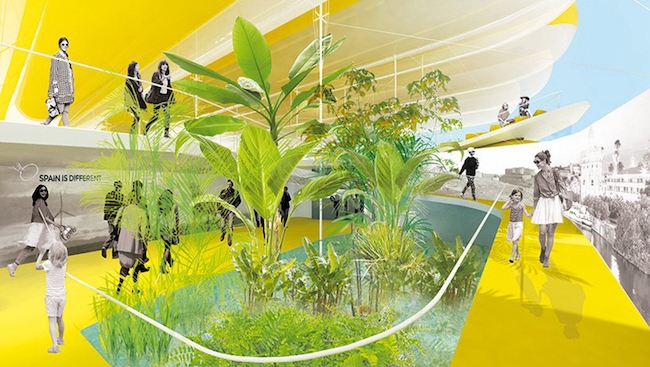 黃色太空船降臨2020杜拜世博會？西班牙館雙建築團隊結合綠色環保設計秀巧思