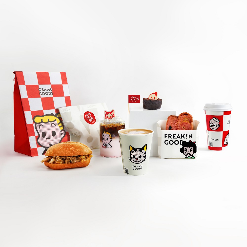CAFE!N x OSAMU GOODS聯名！日本插畫大師原田治筆下可愛人物躍上門市、咖啡包裝