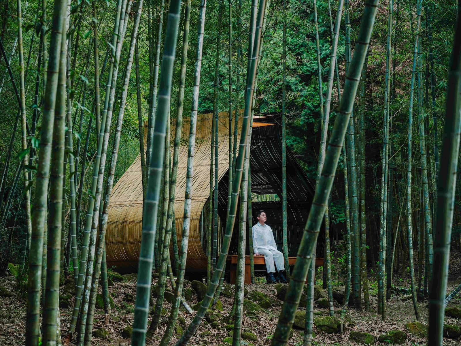 從粽子到建築:台灣設計《小竹屋計劃:粽子》在南投山林邀你入座