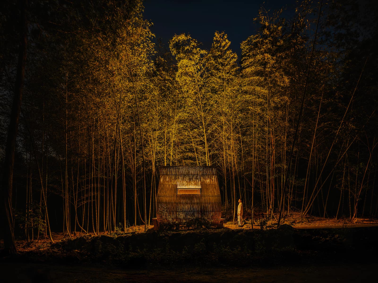 從粽子到建築:台灣設計《小竹屋計劃:粽子》在南投山林邀你入座