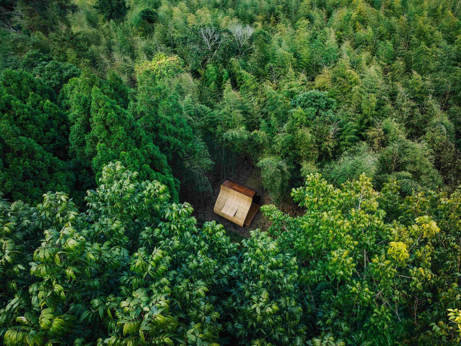 從粽子到建築:台灣設計《小竹屋計劃:粽子》在南投山林邀你入座