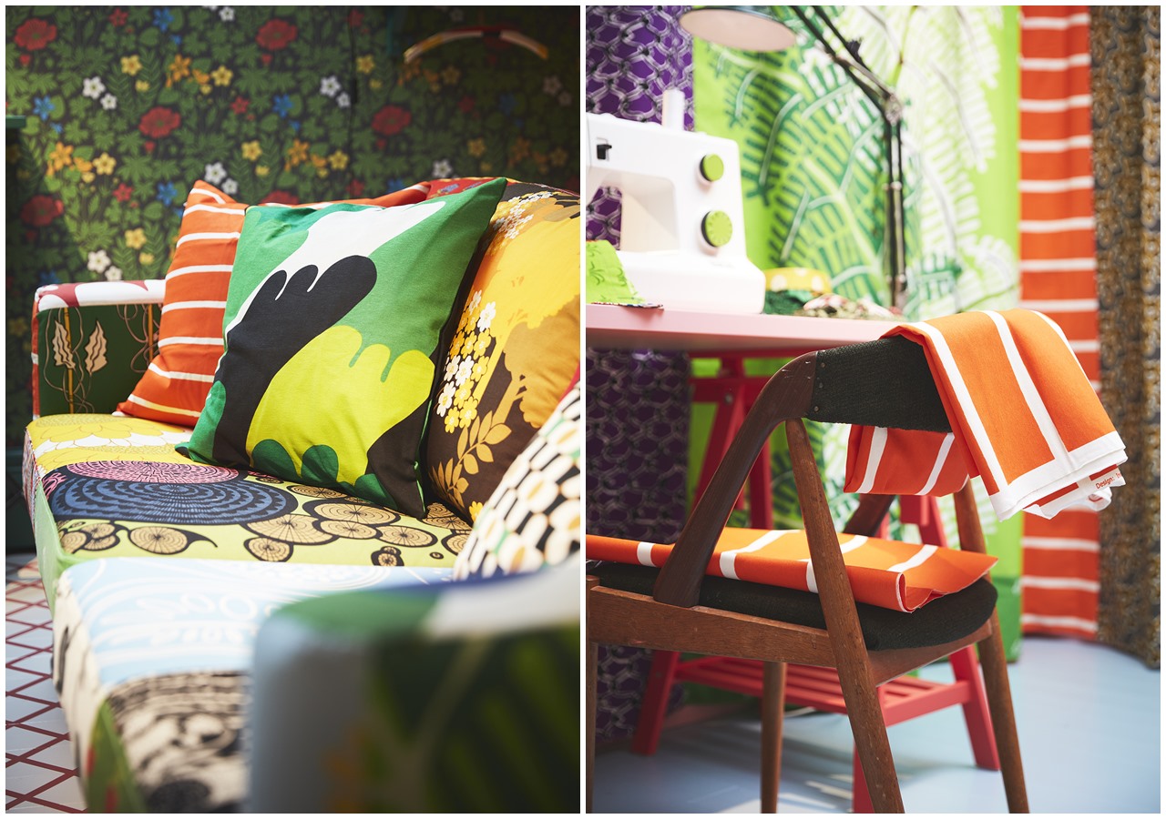 IKEA Magical Patterns 展覽:香蕉、花椰菜經典織品在英國亮相