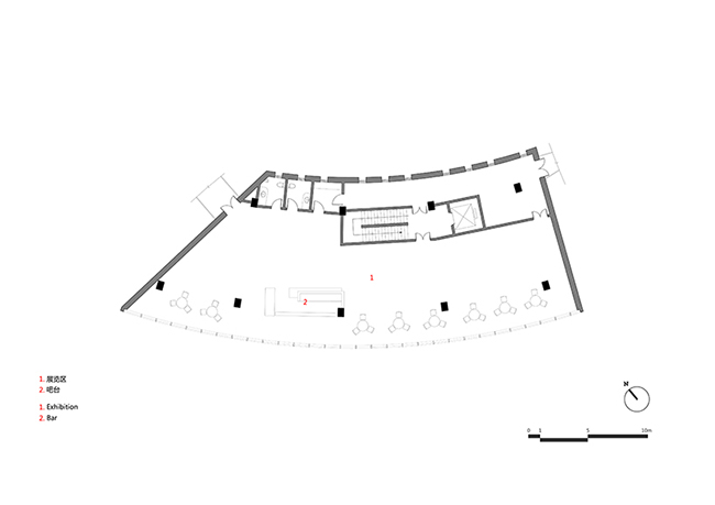 一座平凡的美術館，但它「懸浮」在百米絕壁之上