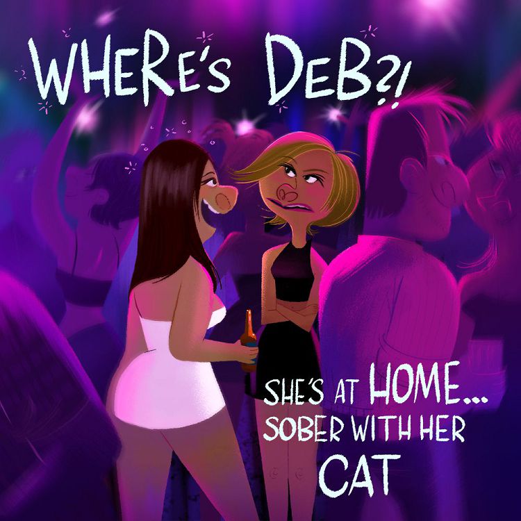 真心話諷刺系插畫！美國藝術家Avner Geller畫出20個無意偷聽到的陌生人幽默對話