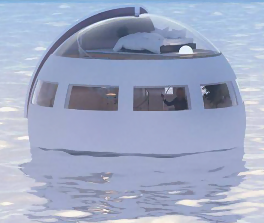 非暈船者限定！海上旅館一夜飄飄到無人島