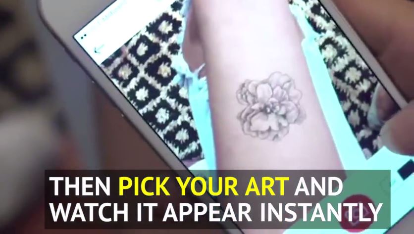 不用靠腦補幻想！預覽刺青 InkHunter APP讓你直接看結果