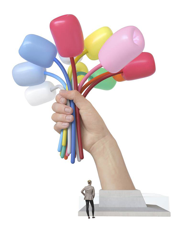 巴黎：我們不要這個「免費」的傑夫昆斯雕塑