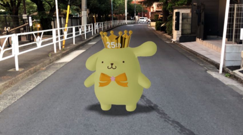 Google搜尋全新AR手機拍照功能!Kitty、布丁狗、小精靈等14款日本動漫角色3D版登場